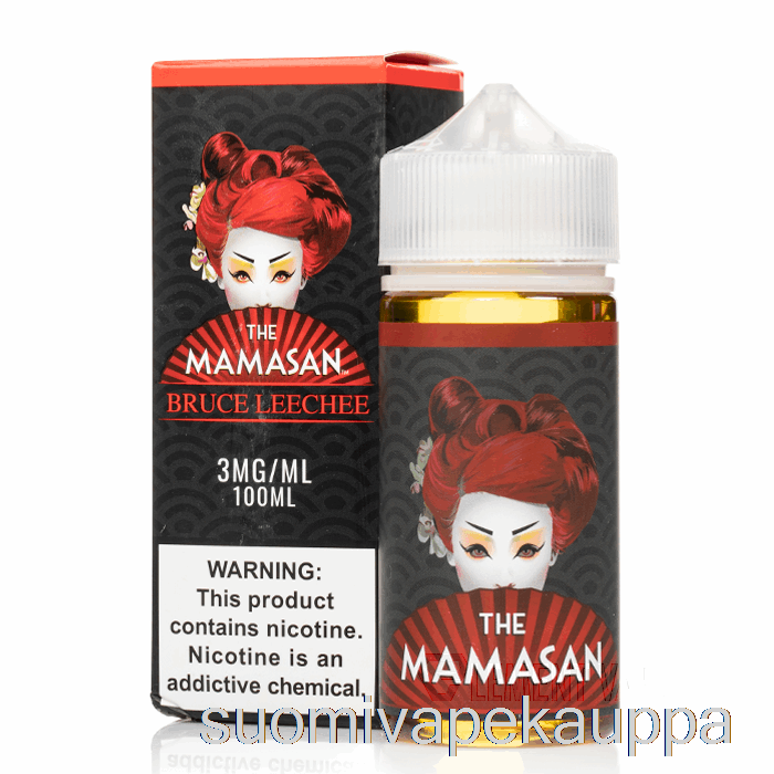 Vape Box Bruce Leechee - The Mamasan - 100ml 6mg